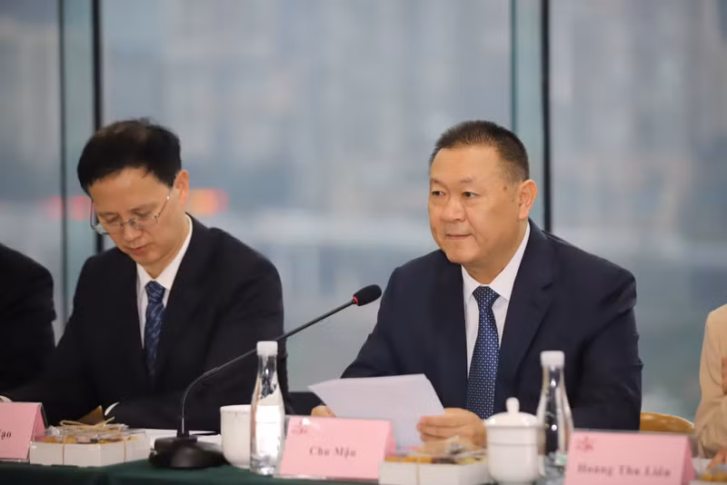 Zhou Mao, vicepresidente del Comité de Desarrollo Cultural y Turístico de Chongqing.