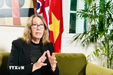 La presidenta del Senado de Australia, Sue Lines. (Fuente: VNA)