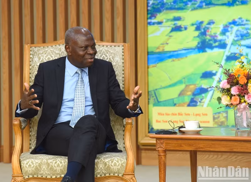 El director general de la Organización Internacional del Trabajo (OIT), Gilbert F. Houngbo. El director general de la Organización Internacional del Trabajo (OIT), Gilbert F. Houngbo.