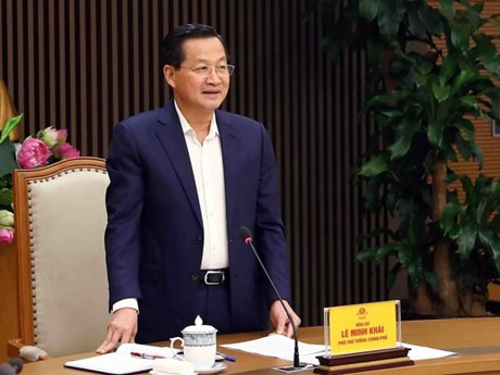 El viceprimer ministro vietnamita Le Minh Khai (Fuente: VNA)