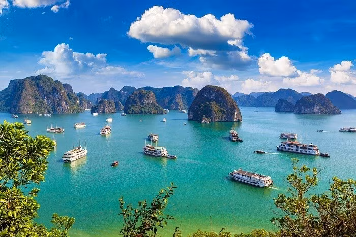 La bahía de Ha Long.