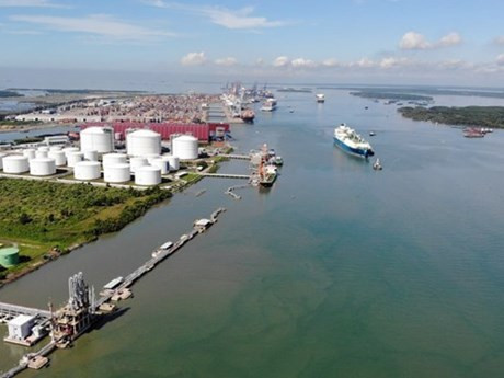 Vista de la planta de GNL de Thi Vai en la provincia de Ba Ria-Vung Tau (Foto: VNA)