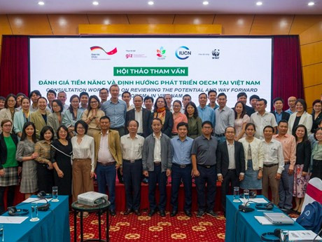 Los participantes del evento (Fuente: baotainguyenmoitruong.vn)