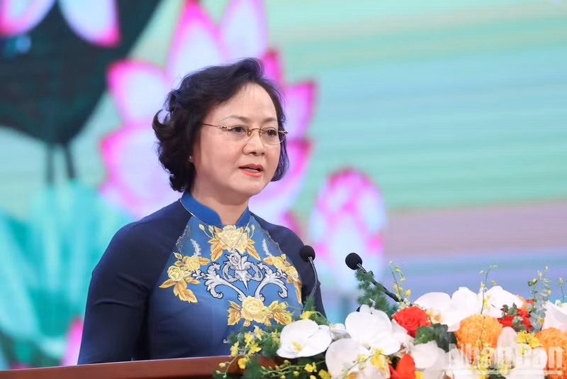 La ministra de Interior, Pham Thi Thanh Tra.