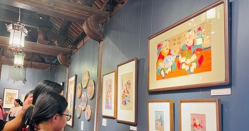 Los valores artísticos de las pinturas populares de Hang Trong 