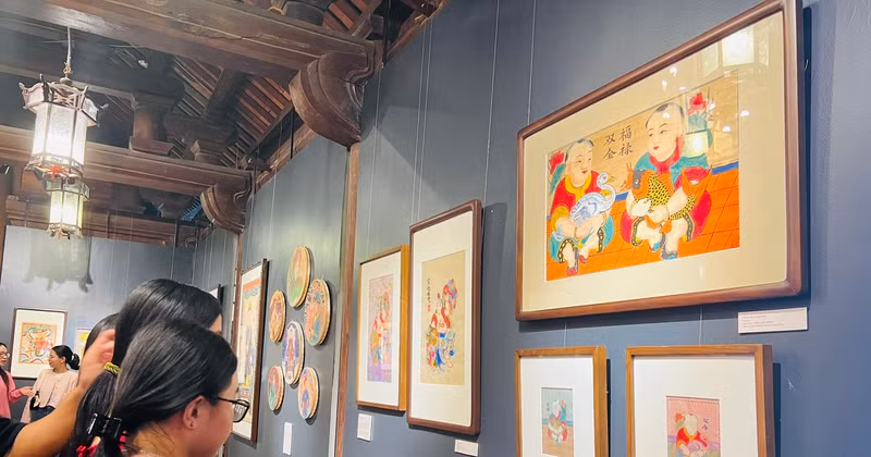 Los valores artísticos de las pinturas populares de Hang Trong 