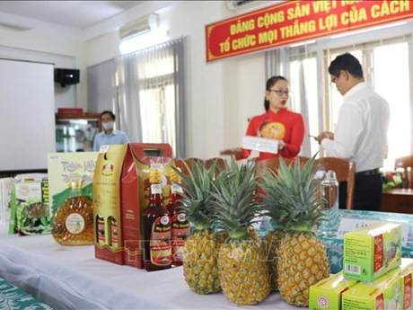 Productos OCOP de Phu Yen. (Foto: baotintuc.vn)