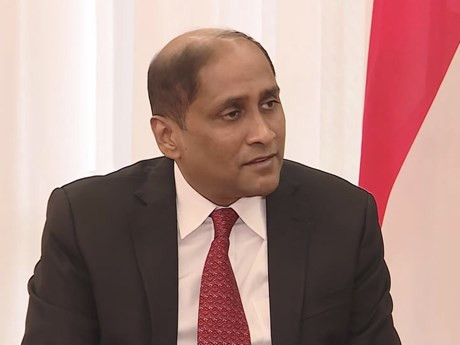 El embajador de Singapur en Vietnam, Jaya Ratnam (Fuente: VNA)