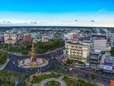 El centro de la ciudad de Ca Mau (Fuente: VNA)