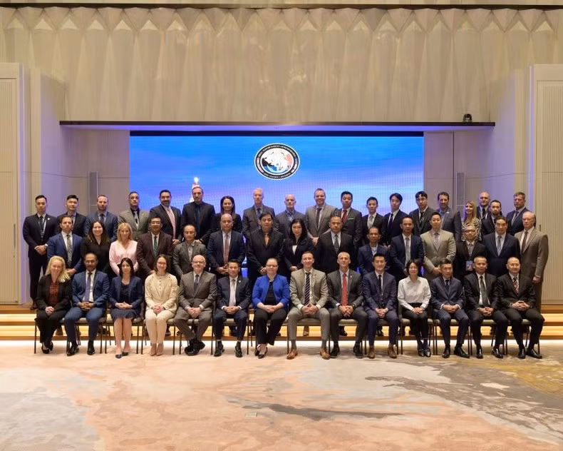 Delegados al evento.