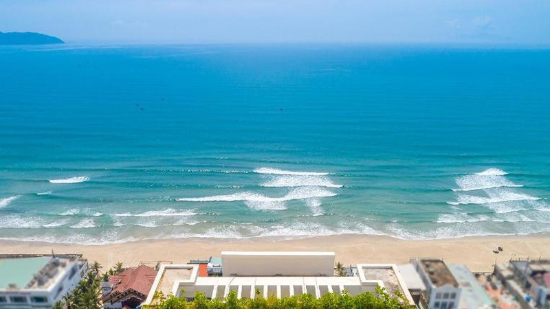 Una playa en Da Nang.