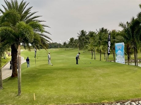 En el campo de golf Tan Son Nhat (Fuente: VNS)