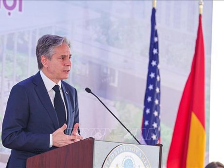 Antony Blinken, secretario de Estado de Estados Unidos, (Fuente:VNA)