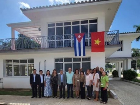 Los representantes de Vietnam recibieron una actualización del trabajo del IFV. (Fuente: Prensa Latina)