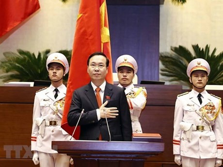 El presidente de Vietnam, Vo Van Thuong (Foto: VNA)