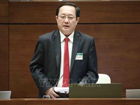 El ministro de Ciencia y Tecnología de Vietnam, Huynh Thanh Dat (Fuente:VNA)