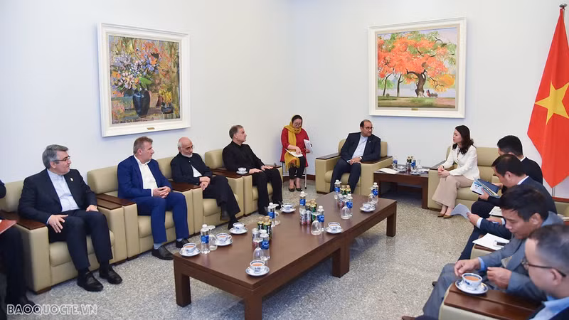 Vista del encuentro.