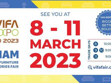 Póster del Vifa Expo 2023 (Fuente: thanhnien.vn)