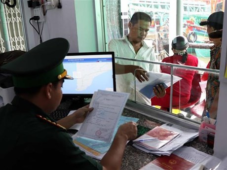 Guardía Fronteriza de provincia vietnamita contribuye a lucha contra pesca ilegal