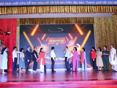 Ciudad Ho Chi Minh lanza modelo para ayudar a víctimas de violencia (Foto: VNA)