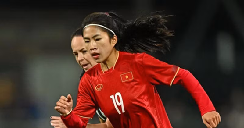 Thanh Nha deja una fuerte impresión gracias a su gol contra la selección alemana femenina. 