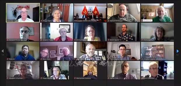 En el evento (Fuente:VNA) En el evento (Fuente:VNA)