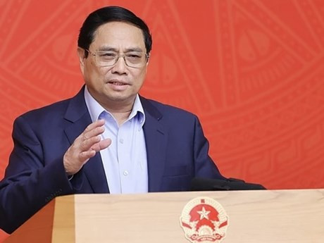 El primer ministro de Vietnam, Pham Minh Chinh (Fuente:VNA)
