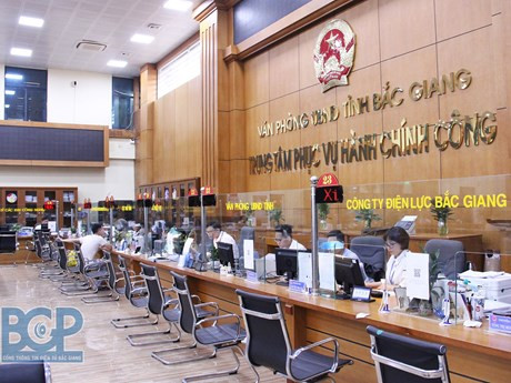 El Centro de Servicios de Administración Pública de Bac Giang (Foto: snv.bacgiang.gov.vn)