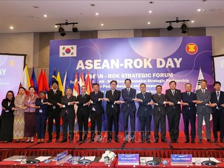 Los delegados en el Foro Estratégico Asean-Corea del Sur
