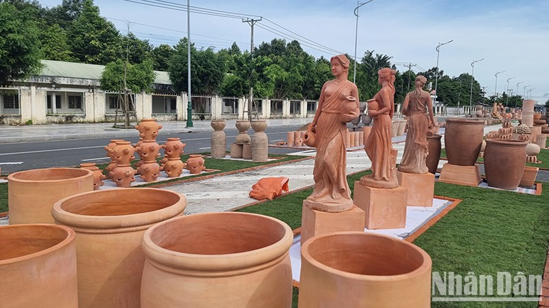 El Camino del Arte en la ciudad de Vinh Long. 