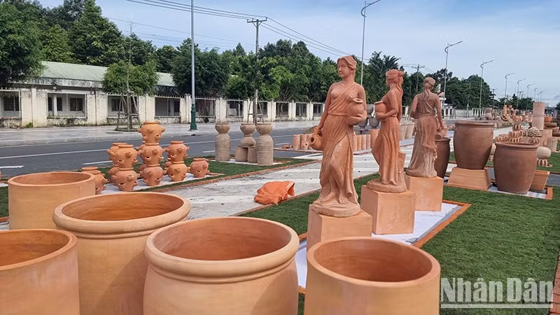 El Camino del Arte en la ciudad de Vinh Long. 