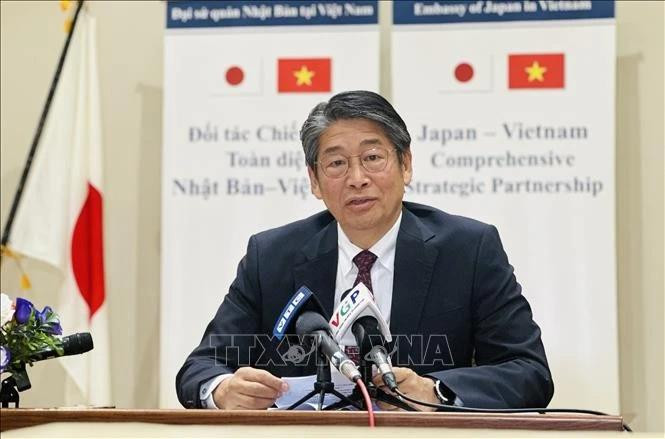 El embajador de Japón en Vietnam, Ishiba Shigeru. (Foto: VNA)