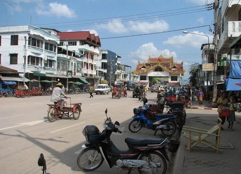 En la ciudad de Myawaddy, Myanamar. (Fuente: vietnamplus.vn)