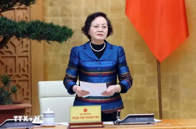 La ministra del Interior, Pham Thi Thanh Tra (Foto: VNA)