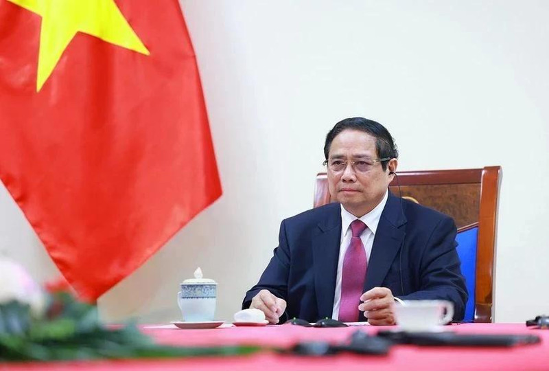 El pirmer ministro de Vietnam, Pham Minh Chinh. (Foto: VNA)