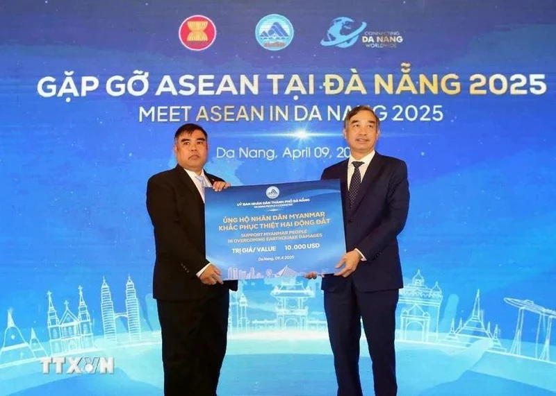 El evento “Encuentro con la Asean en Da Nang” 2025 se inaugura en esta ciudad centrovietnamita (Fuente: VNA) 