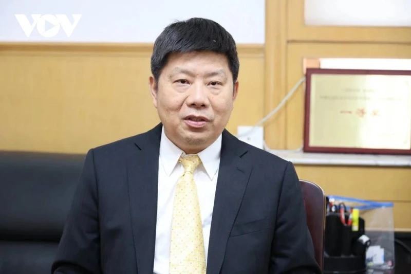 El profesor Xu Liping, director del Centro de Estudios del Sudeste Asiático de la Academia China de Ciencias Sociales. (Fuente: VNA) 