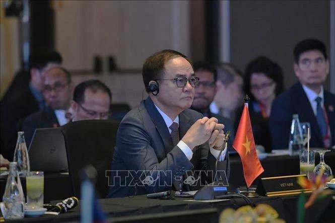El viceministro del Interior, Vu Chien Thang. (Fuente: VNA)