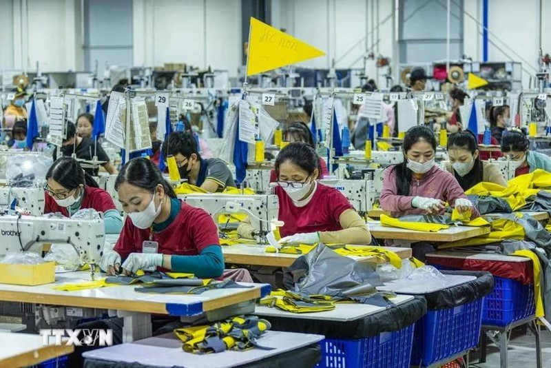 Los proyectos de IED en Quang Ngai han creado empleos e ingresos para muchos trabajadores locales. (Foto: VNA)