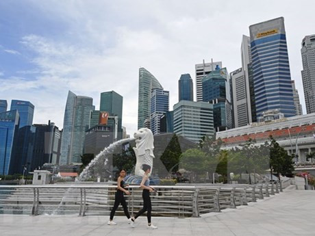 Parque Merlion en Singapur. (Fotografía: VNA)