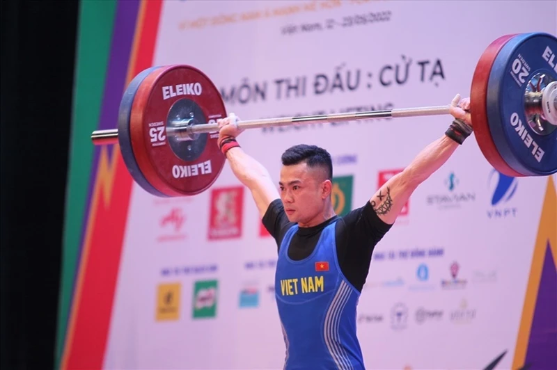 El pesista Lai Gia Thanh. (Fotografía: qdnd.vn)