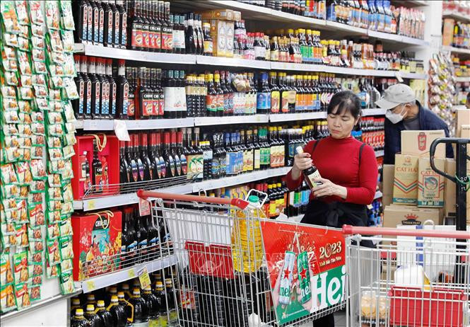 En el supermercado Big C Thang Long en Hanói. (Fotografía: VNA)