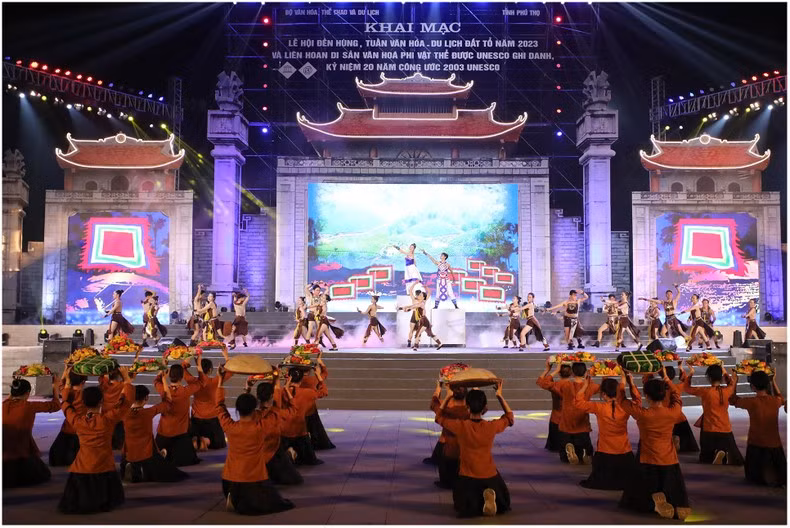 Ceremonia de inauguración.