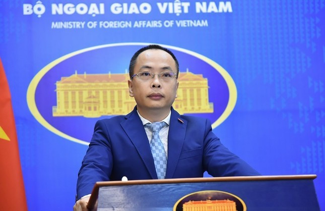 El portavoz adjunto de la Cancillería, Doan Khac Viet. (Fotografía: VNA)