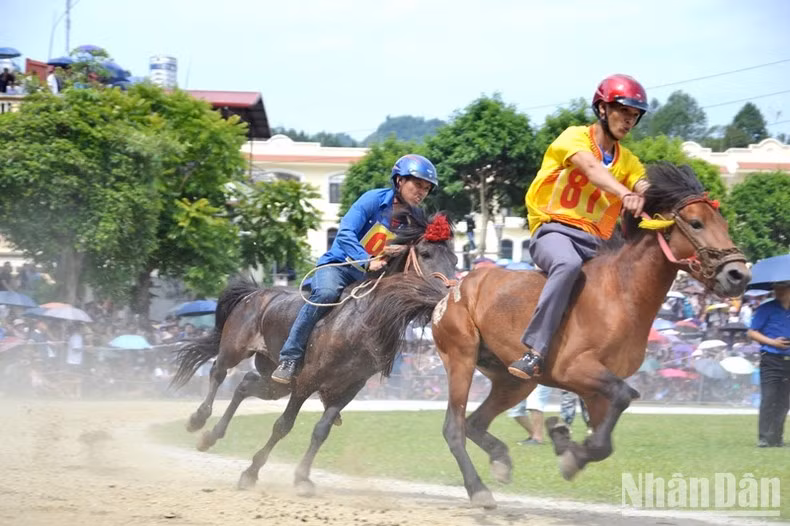 Aceleración en la vuelta final.