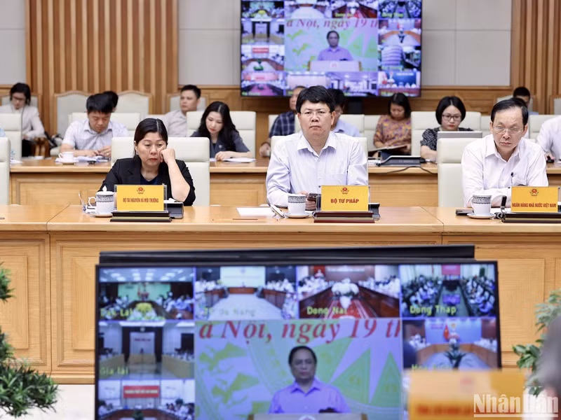 Los delegados en el evento.