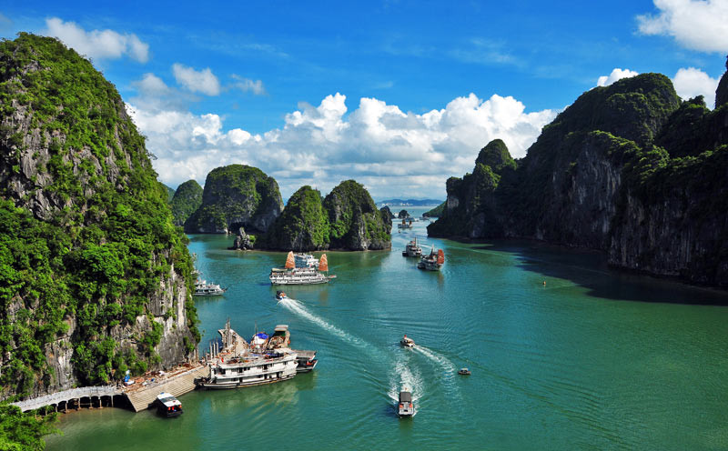 La Bahía de Ha Long.