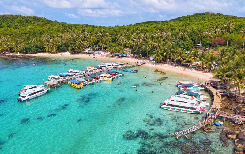 Buscan convertir a Phu Quoc en un destino verde y sostenible. (Fotografía: baodautu.vn)