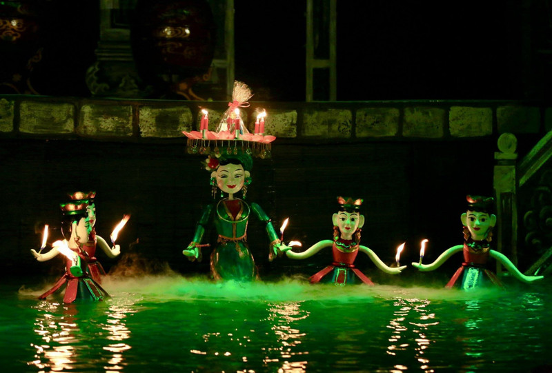 Espectáculo de marionetas de playa. (Fotografía: Sun Group)