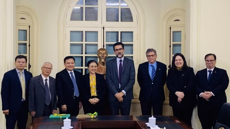 Delegados en el encuentro. (Fotografía: VNA)